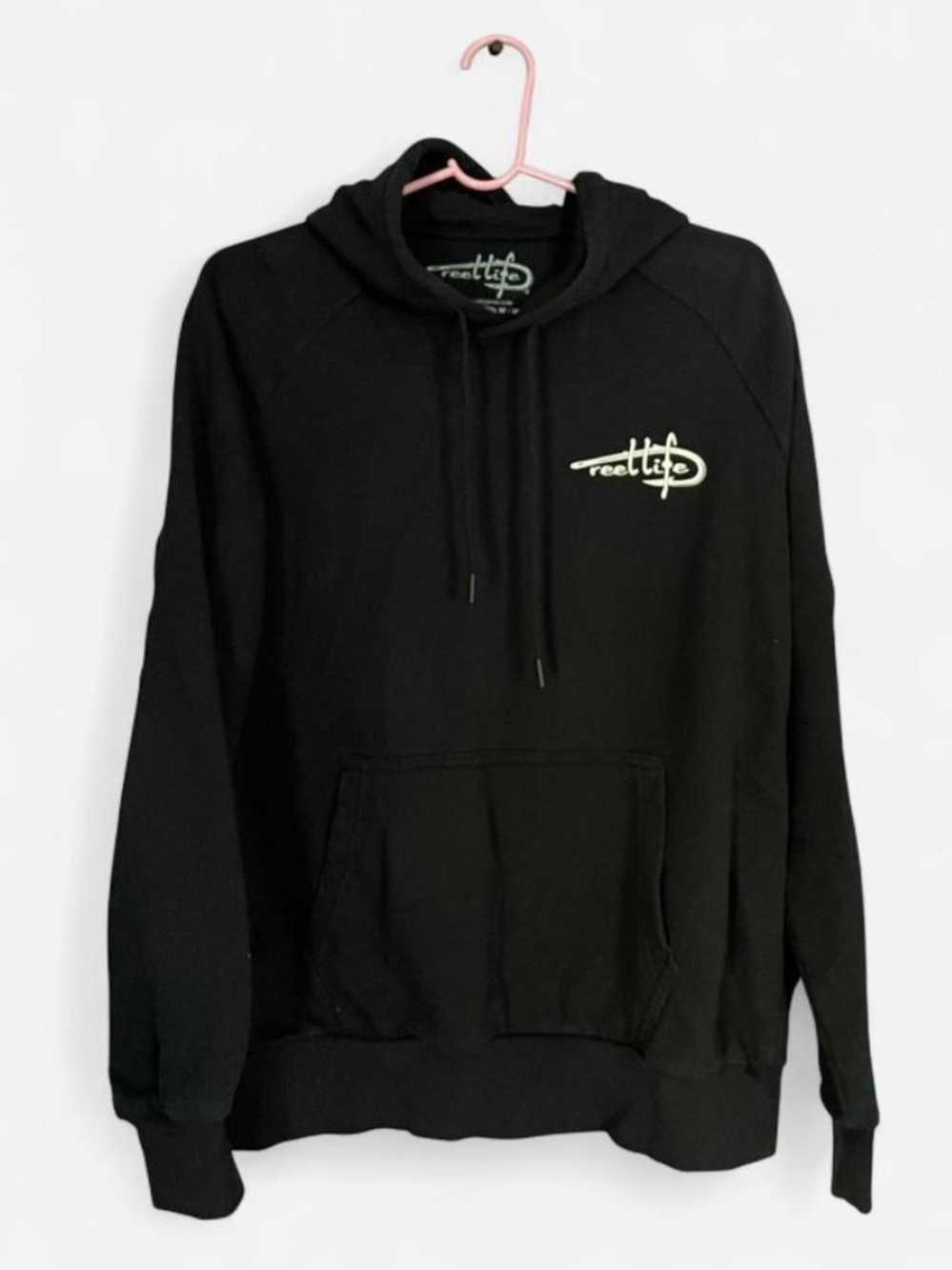 Reel life men’s hoodie
